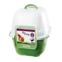 Allpet Go Potty Enclosed XL Litter Pan with Carbon Filter