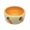 Allpet Pipsqueak Ceramic Feeder Bowl Carrot 11.5cm