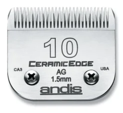 Andis CeramicEdge Clipper Blade #10 Leaves Hair 1.5mm