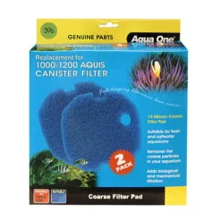 Aqua One Aquis 1000/1200 Coarse Filter Sponge 39s