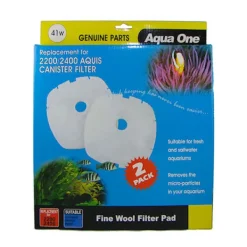 Aqua One Aquis 2200/2400 Fine Wool Filter Pad 41w