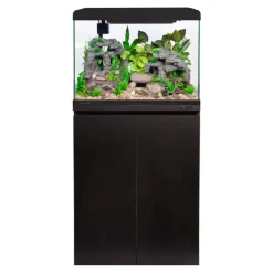 Aqua One Lifestyle Classic 72 Complete Fish Tank Aquarium & Stand Combo Black - CLICK & COLLECT ONLY