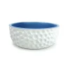 Barkley & Bella Ceramic Dimple Dog Bowl