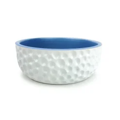 Barkley & Bella Ceramic Dimple Dog Bowl
