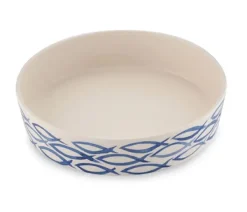 Beco Bamboo Cat Bowl Gone Fishing