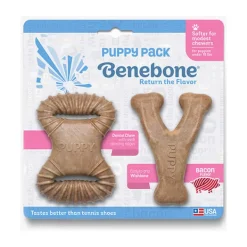 Benebone Puppy Pack Dental Wishbone 2pk