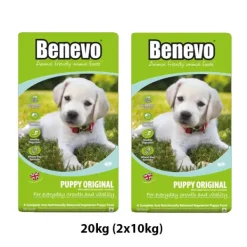 Benevo VEGAN Original PUPPY Food 20kg (2 x 10kg) BULK BUY