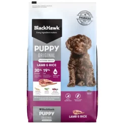 Black Hawk Original Puppy Medium Breed Lamb & Rice