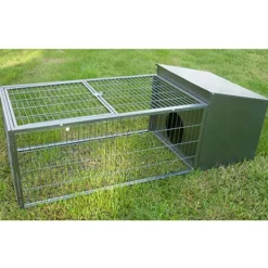 Bono Fido Rabbit Lawn Hutch Black