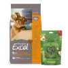 Burgess Excel INDOOR Adult Rabbit Nuggets with Dandelion and Nettle 1.5kg + Excel Nature Snacks 60g COMBO