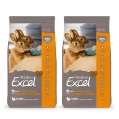 Burgess Excel INDOOR Adult Rabbit Nuggets with Dandelion and Nettle 1.5kg x 2 BULK BUY