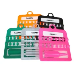 Canary Plastic Bird Leg Band Split Leg Ring