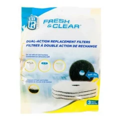 Catit Design Fresh & Clear Foam/Carbon Filters for Catit Fountains 3 Pack