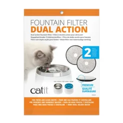 Catit Fresh & Clear Premium Dual Action Replacement Filters 2 Pack