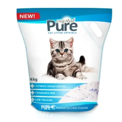 Crystal Pure Cat Litter Crystals 4kg SALE $8 off