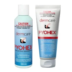 Dermcare Pyohex Medicated Shampoo + Conditioner COMBO