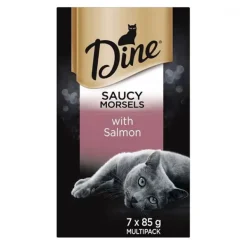 Dine Daily Saucy Morsels with Salmon 7x85g Box
