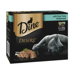 Dine Desire Pure Tuna Whitemeat 6x85g Box