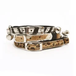 DOGUE Animal Print Cat Collar Zebra
