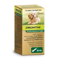 Drontal Worming Suspension for Puppies 30mL