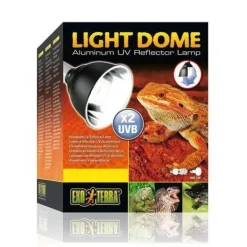 Exo Terra Light Dome Aluminum UV Reflector Lamp