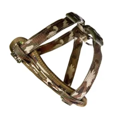 Ezy Dog Chest Plate Harness Green Camouflage
