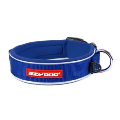 Ezy Dog Neo Classic Neoprene Dog Collar Blue