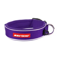 Ezy Dog Neo Classic Neoprene Dog Collar Purple