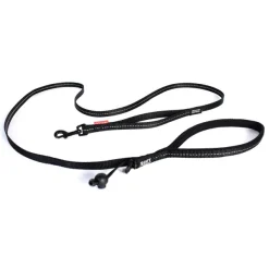 Ezy Dog Soft Trainer Lite Black Leash 180cm