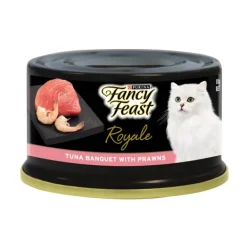 Fancy Feast Royale Tuna Banquet with Prawns
