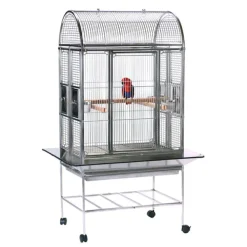 Featherland Stainless Steel Parrot Cage Medium 21-30