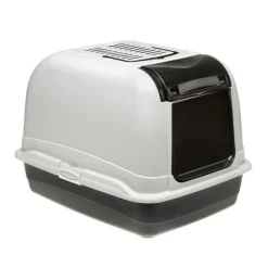 Ferplast Cat Litter Box Maxi Bella CABRIO Grey