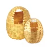Finch Nest Hooded (Rattan)