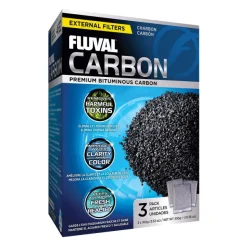 Fluval Carbon 3 x 100g Nylon Bags