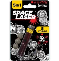 Furkidz Space Laser 5-in-1 Light Show Toy