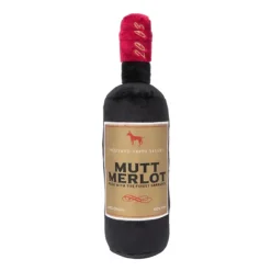 FuzzYard Dog Toy Mutt Merlot