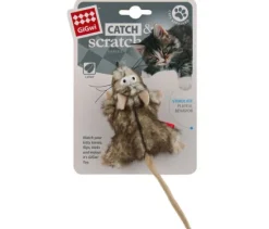 GiGwi Catch & Scratch Mouse with Catnip