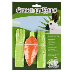 Green Critters Toy LOOFAH VEGGIE BASKET