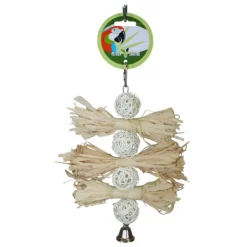 Green Parrot Bird Toy FIRE STACK