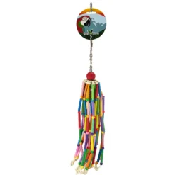 Green Parrot Bird Toy LAST STRAW