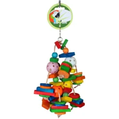 Green Parrot Bird Toy STAR BURST