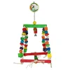 Green Parrot Bird Toy SUPER SWING