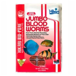 Hikari Jumbo Bloodworms FROZEN 100g - CLICK & COLLECT ONLY