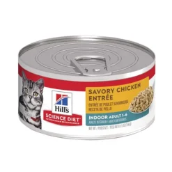 Hills Science Diet Adult Indoor Cat Savory Chicken Entree