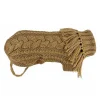 Huskimo Coachella Knit Dog Jumper Caramel