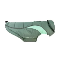 Huskimo Sport Sherpa Dog Coat Eucalyptus