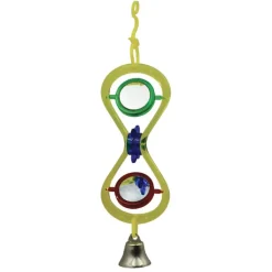 JW Insight Hourglass Mirrors Bird Toy