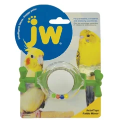 JW Insight Rattle Mirror Bird Toy