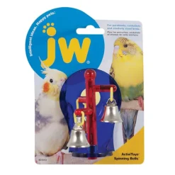JW Insight Spinning Bells Bird Toy