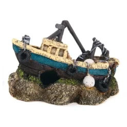 Kazoo Mini Trawler Shipwreck Ornament